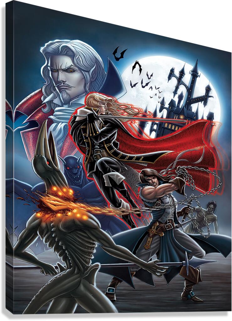 Castlevania 23 Canvas Print