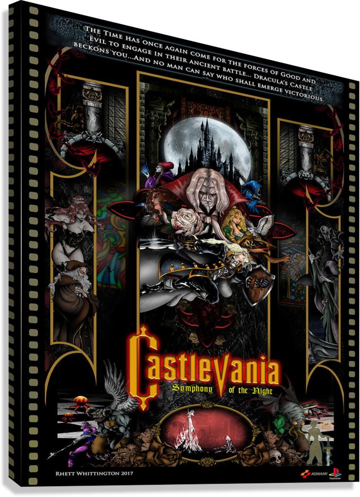 Castlevania 24 Canvas Print