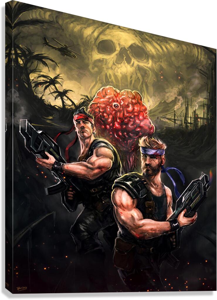Contra 4 Canvas Print