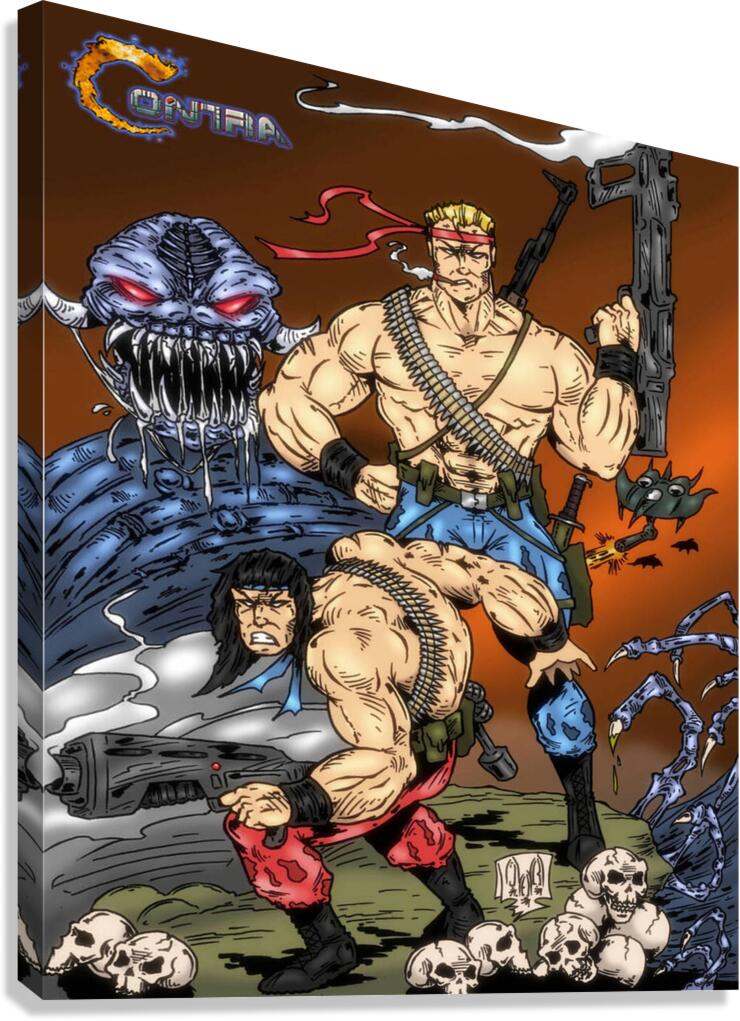 Contra 6 Canvas Print