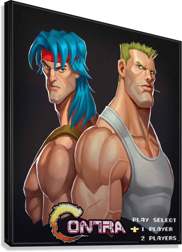 Contra 7 Canvas Print