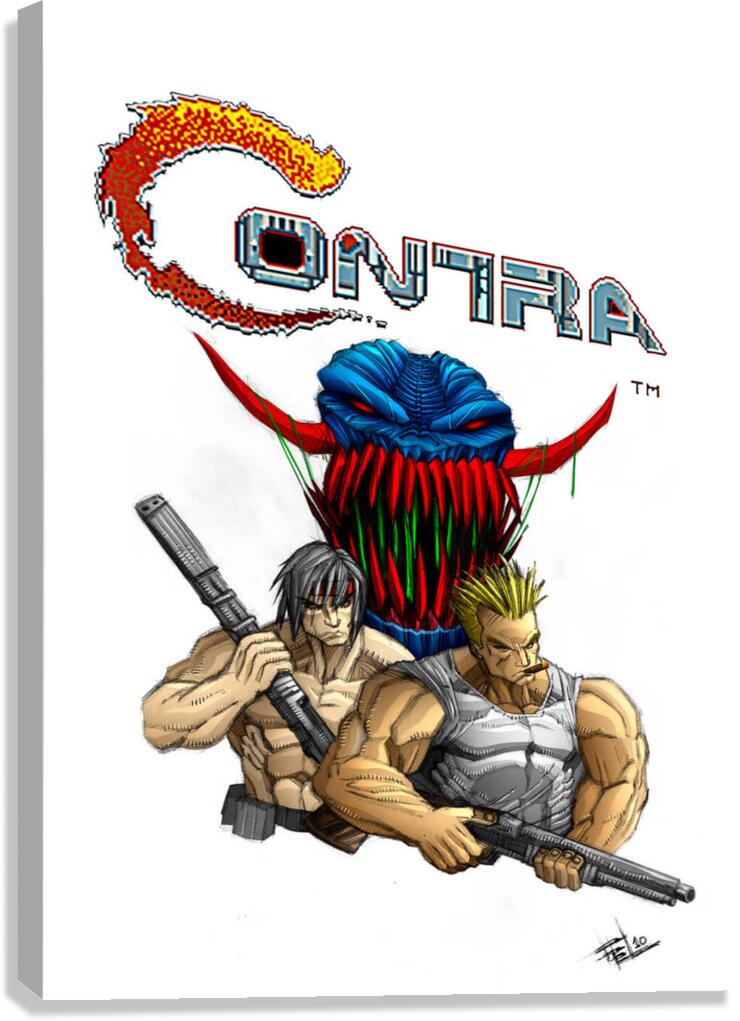 Contra 8 Canvas Print