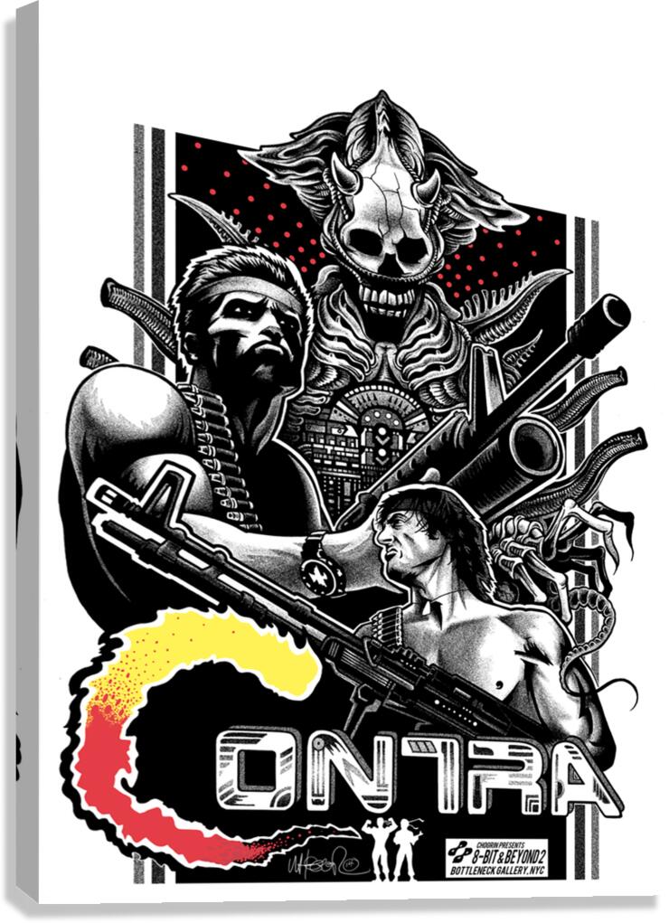 Contra 23 Canvas Print