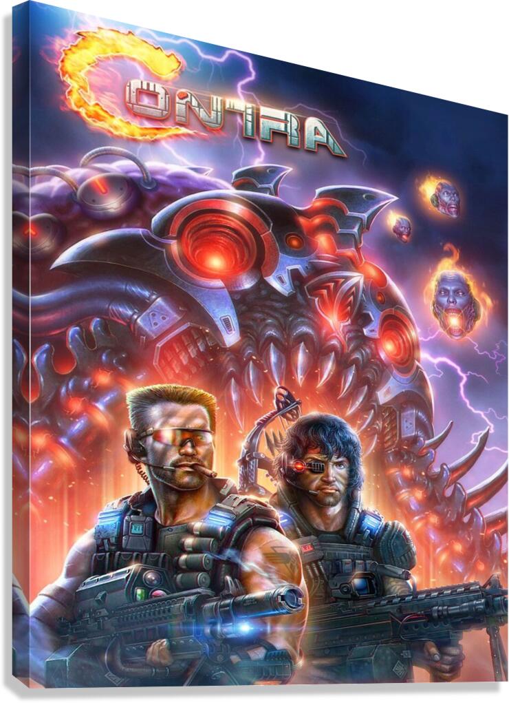 Contra 26 Canvas Print