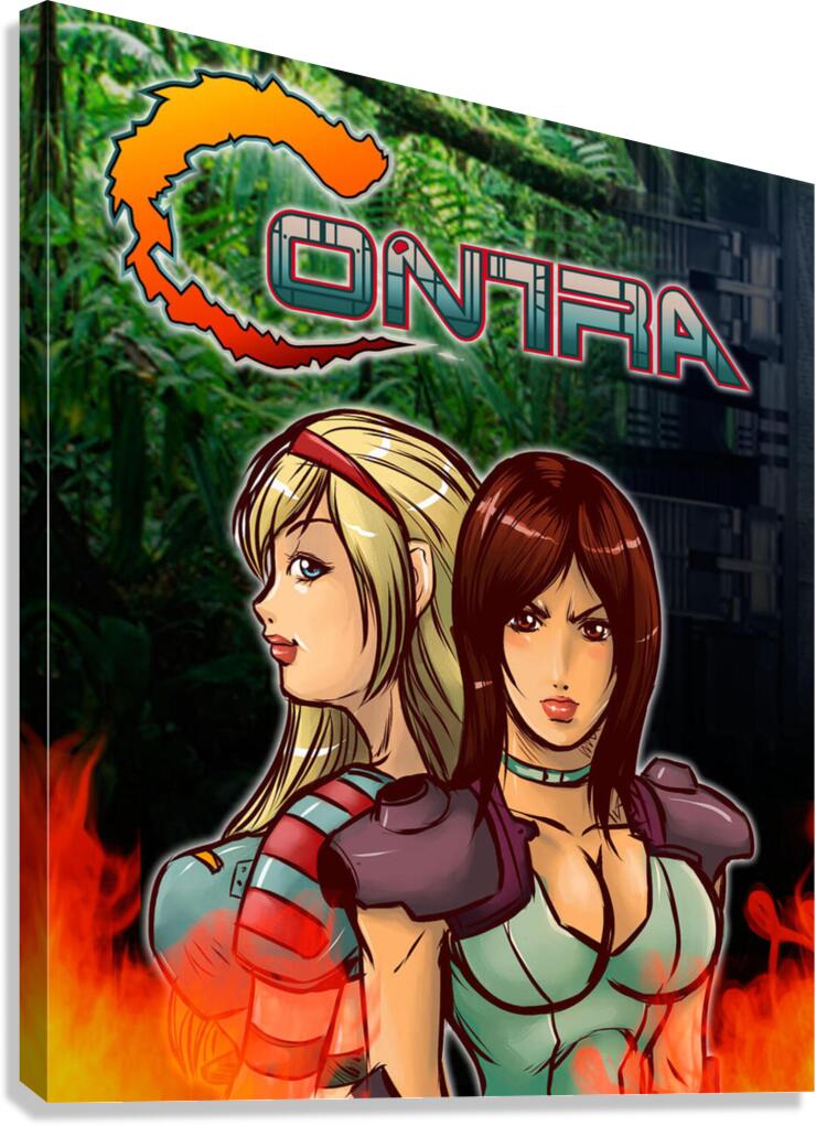 Contra 34 Canvas Print