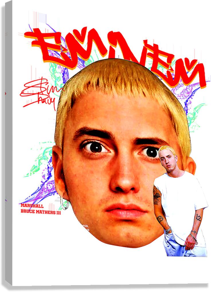 Eminem 13 Canvas Print
