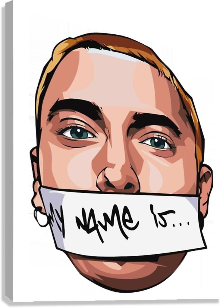 Eminem 16 Canvas Print