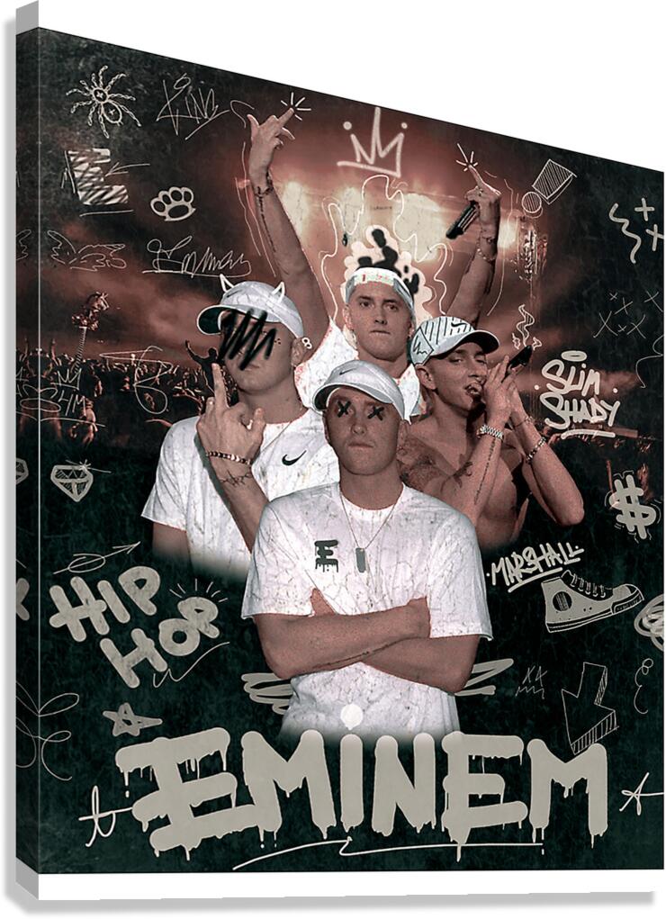 Eminem 21 Canvas Print