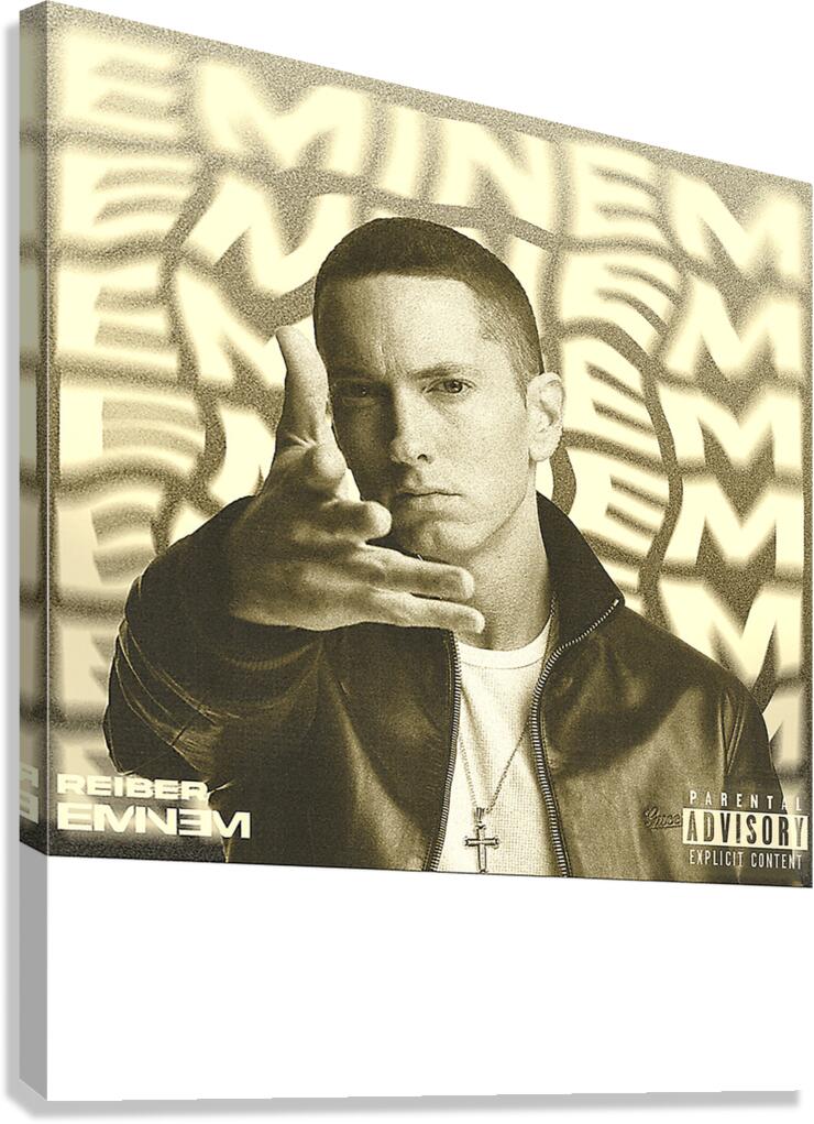 Eminem 22 Canvas Print