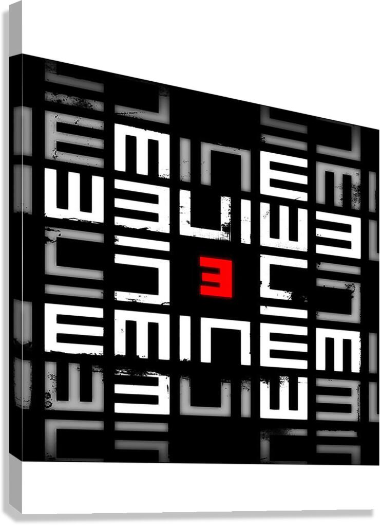 Eminem 30 Canvas Print