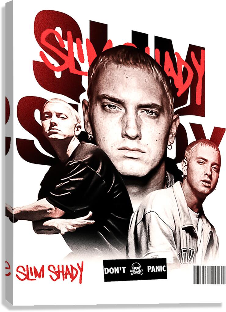 Eminem 33 Canvas Print