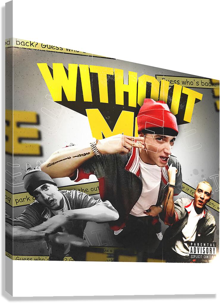 Eminem 34 Canvas Print