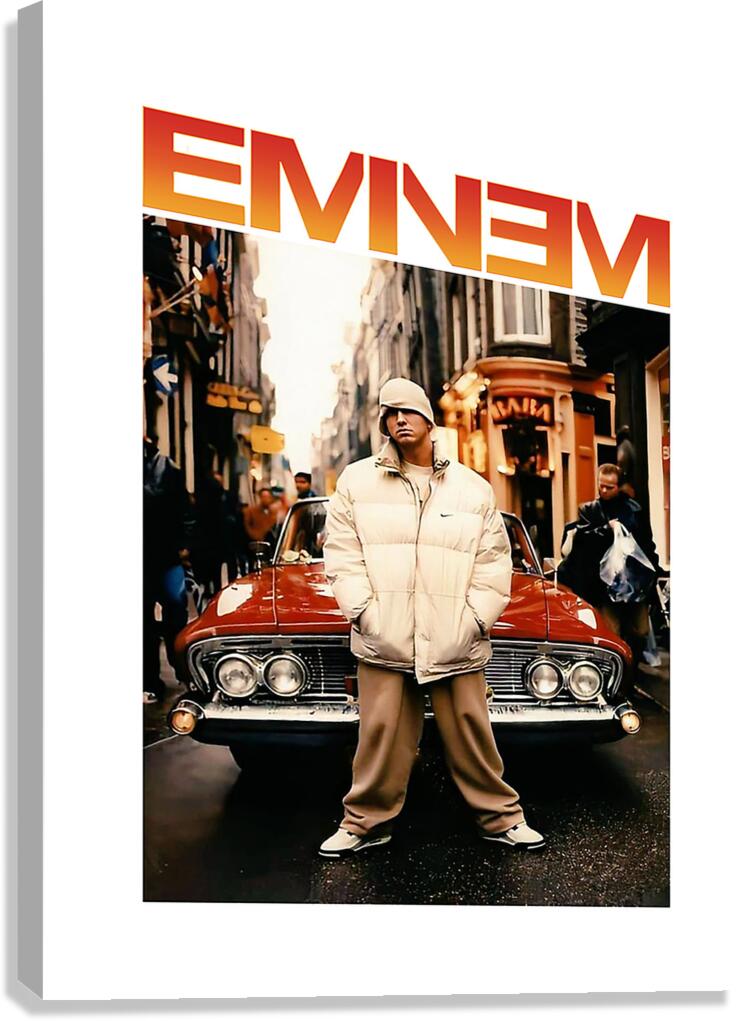 Eminem 38 Canvas Print