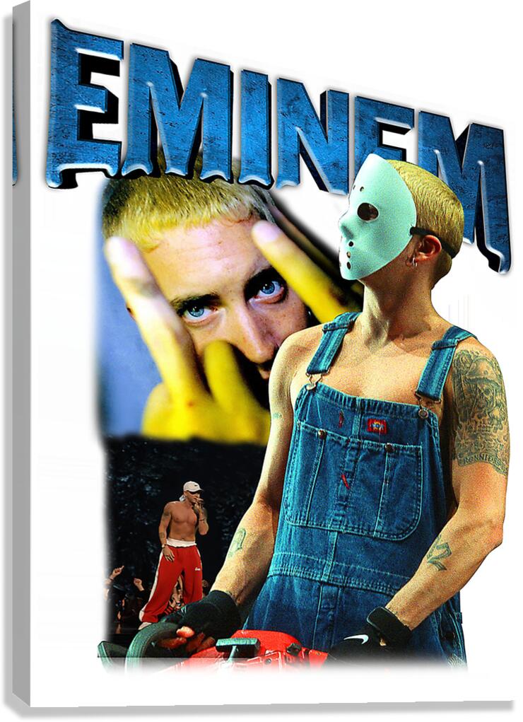 Eminem 40 Canvas Print
