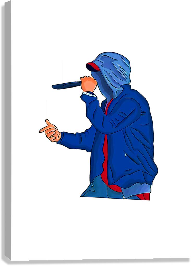 Eminem 47 Canvas Print