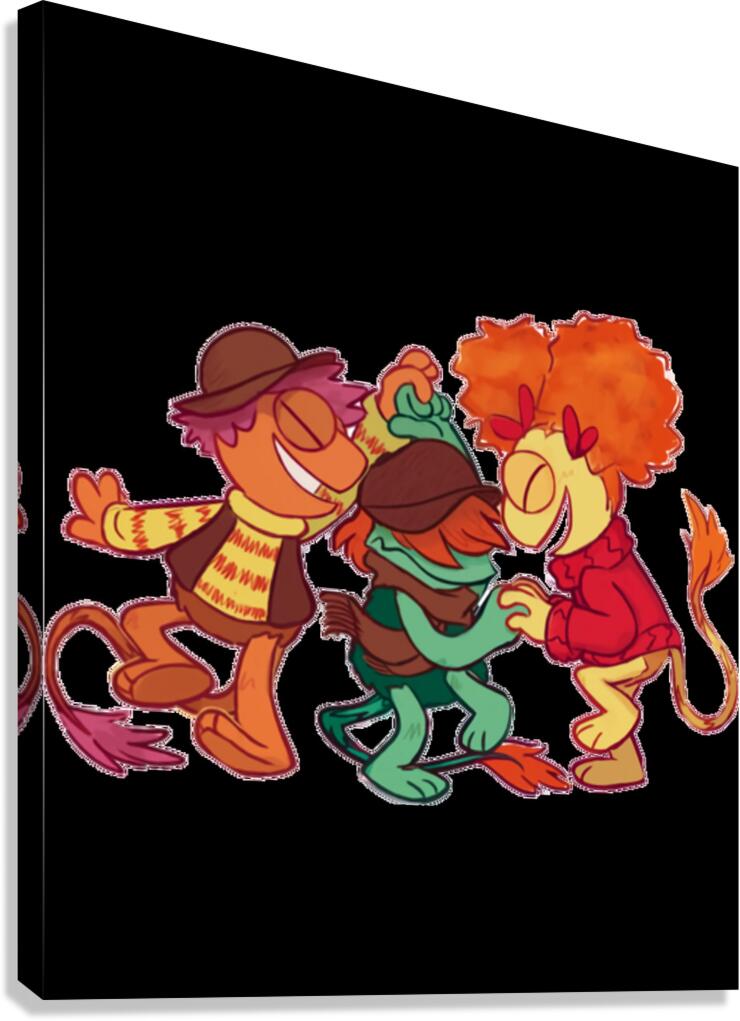 fraggle 59 Canvas Print