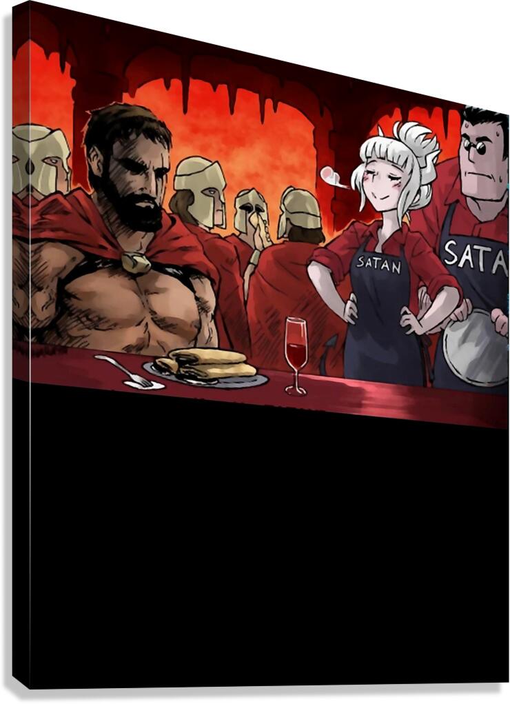 Helltaker 44 Canvas Print