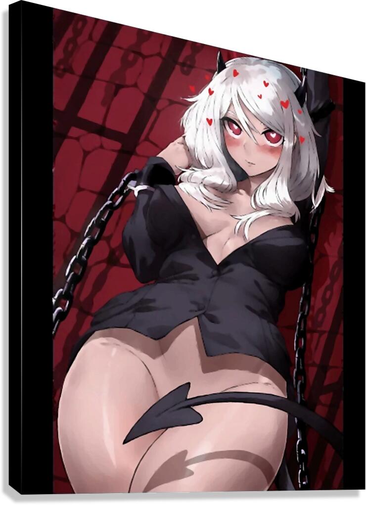Helltaker 45 Canvas Print