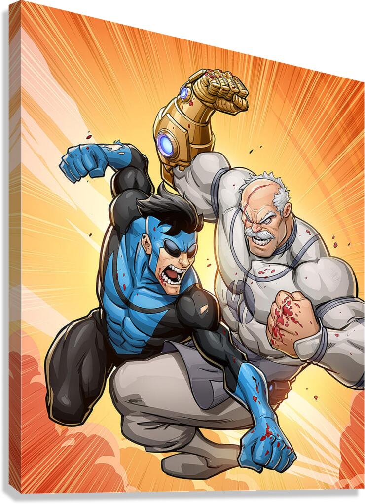 Invincible 23 Canvas Print