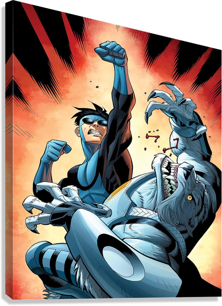 Invincible 24 Canvas Print
