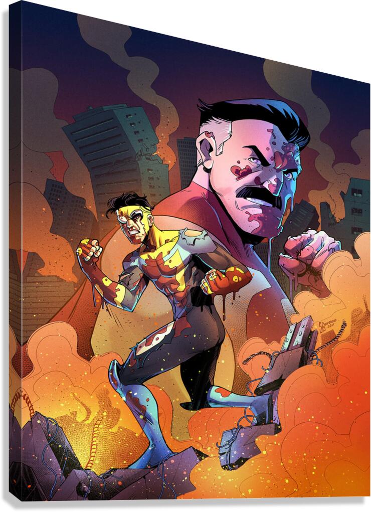 Invincible 25 Canvas Print