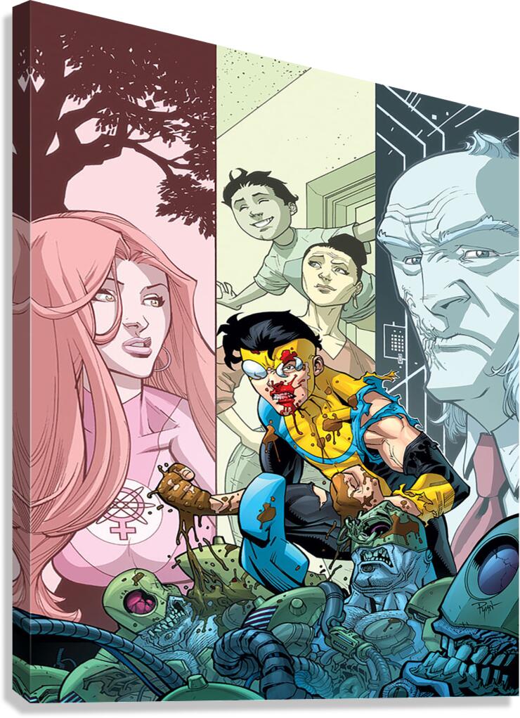 Invincible 27 Canvas Print