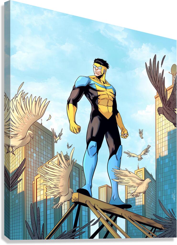 Invincible 30 Canvas Print