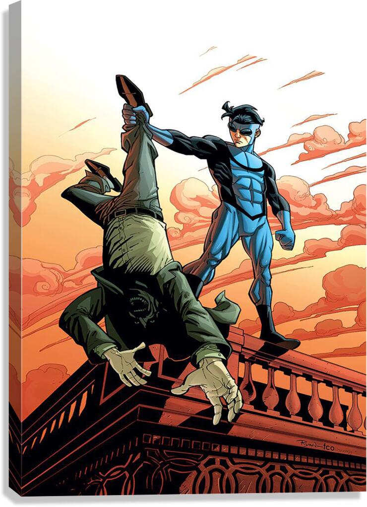 Invincible 32 Canvas Print
