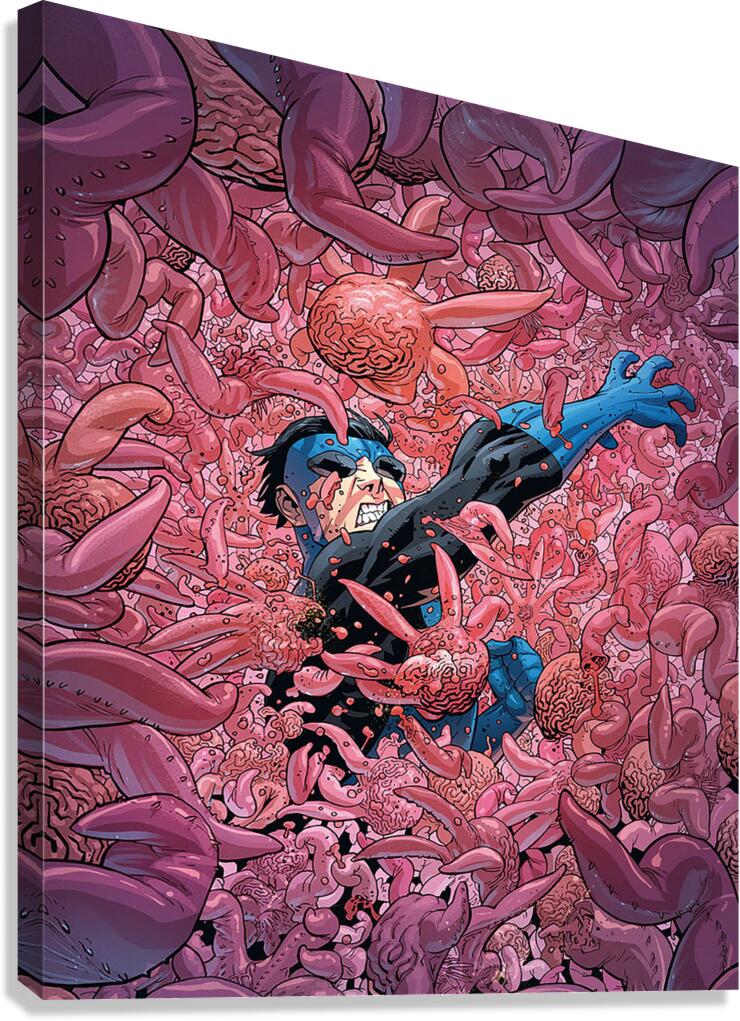 Invincible 33 Canvas Print