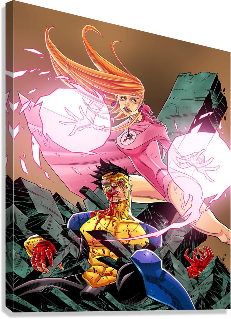 Invincible 42 Canvas Print