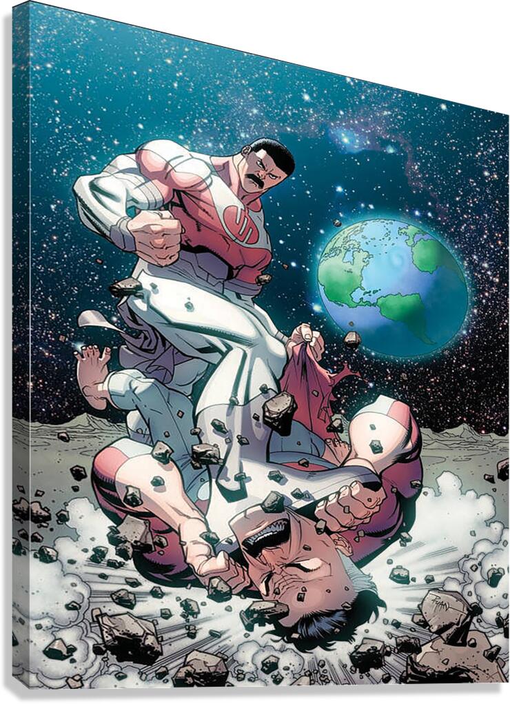 Invincible 43 Canvas Print
