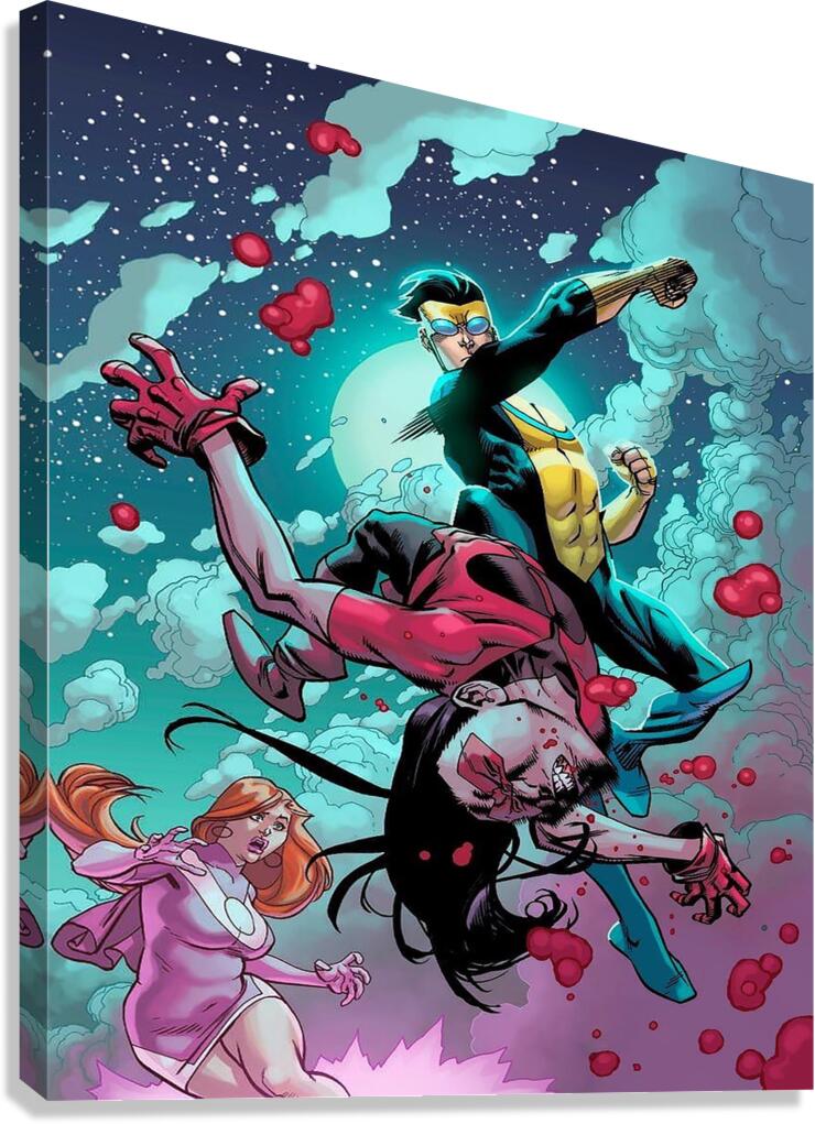 Invincible 45 Canvas Print