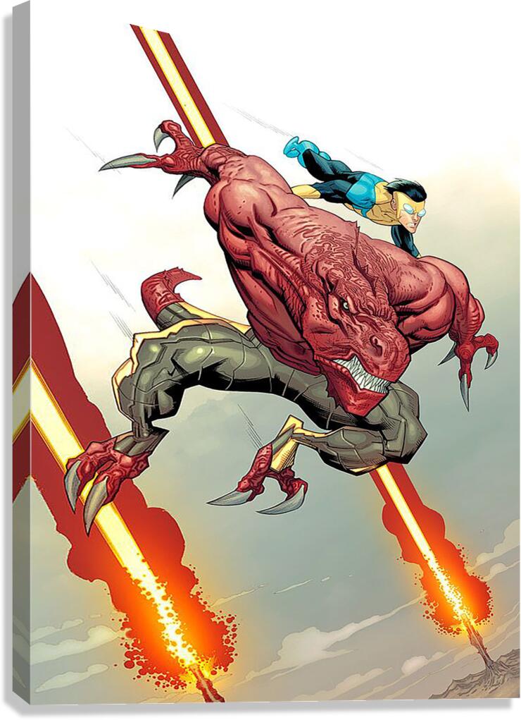 Invincible 47 Canvas Print