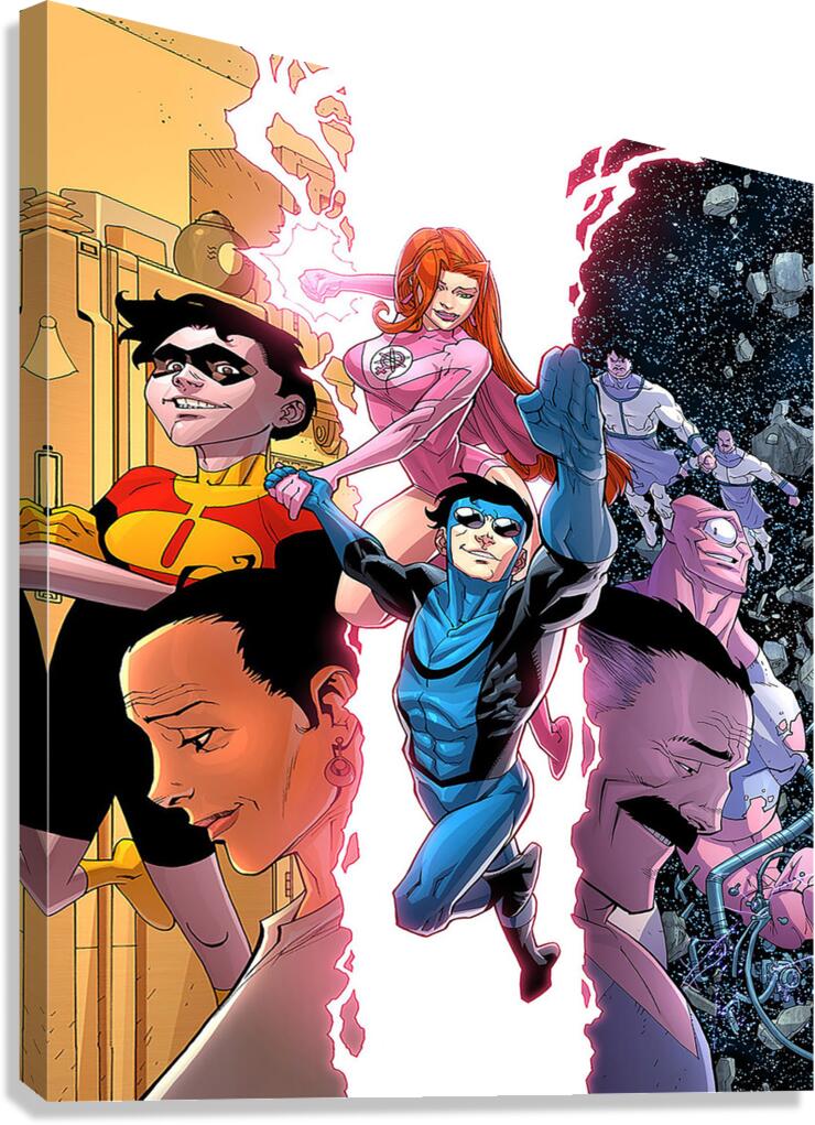 Invincible 49 Canvas Print