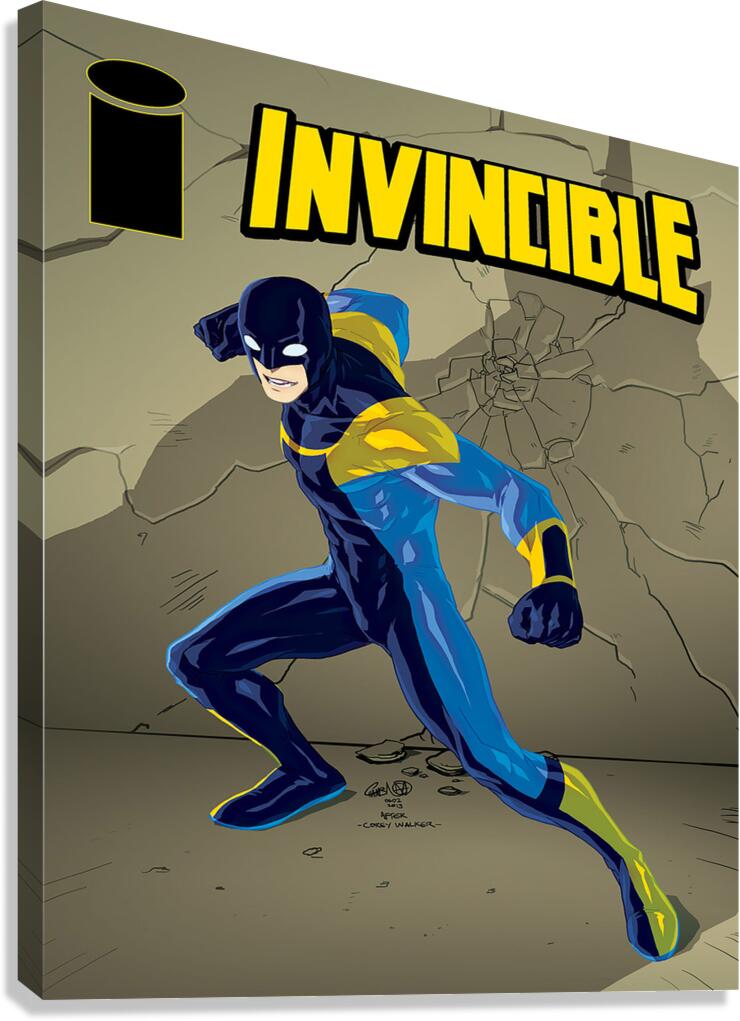 Invincible 50 Canvas Print
