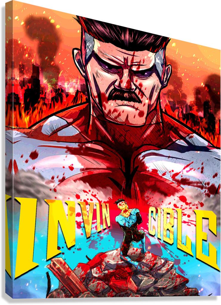 Invincible 53 Canvas Print