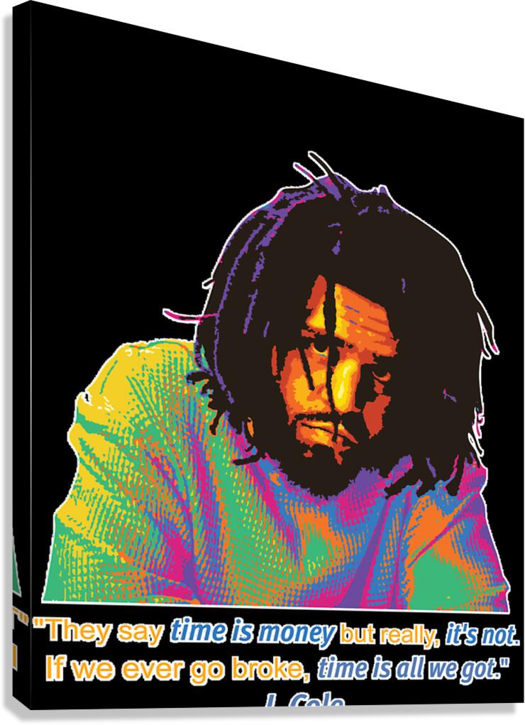 J. Cole 23 Canvas Print