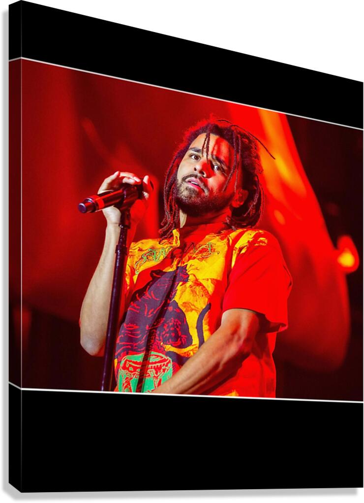 J. Cole 48 Canvas Print