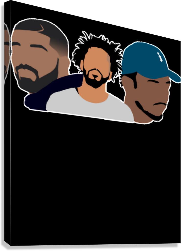 J. Cole 49 Canvas Print