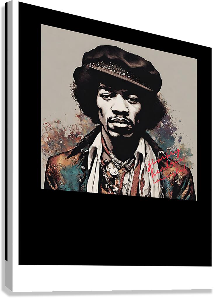 Jimi Hendrix 11 Canvas Print