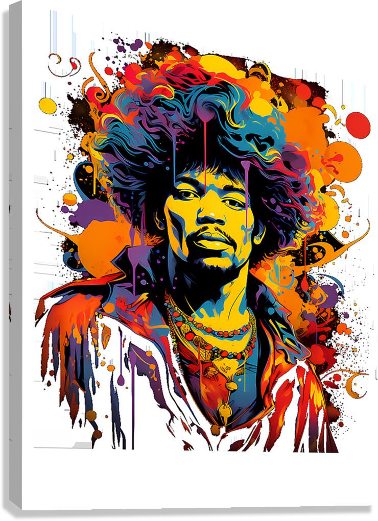 Jimi Hendrix 19 Canvas Print