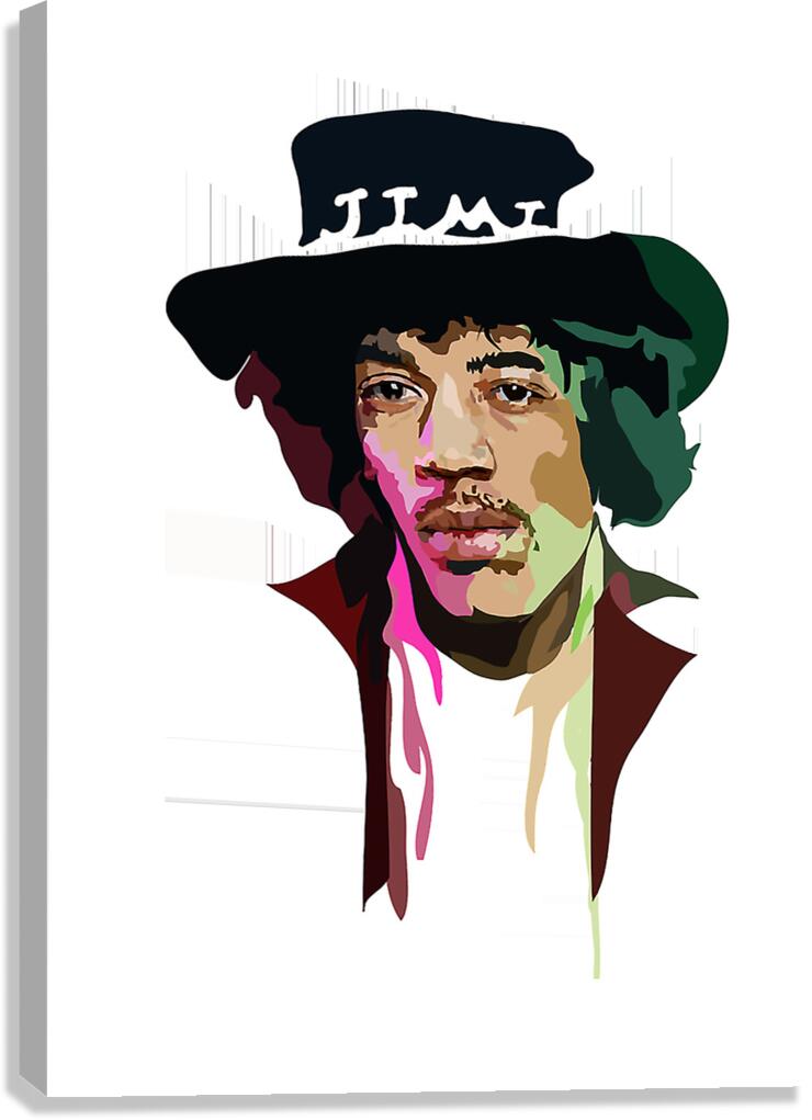Jimi Hendrix 41 Canvas Print
