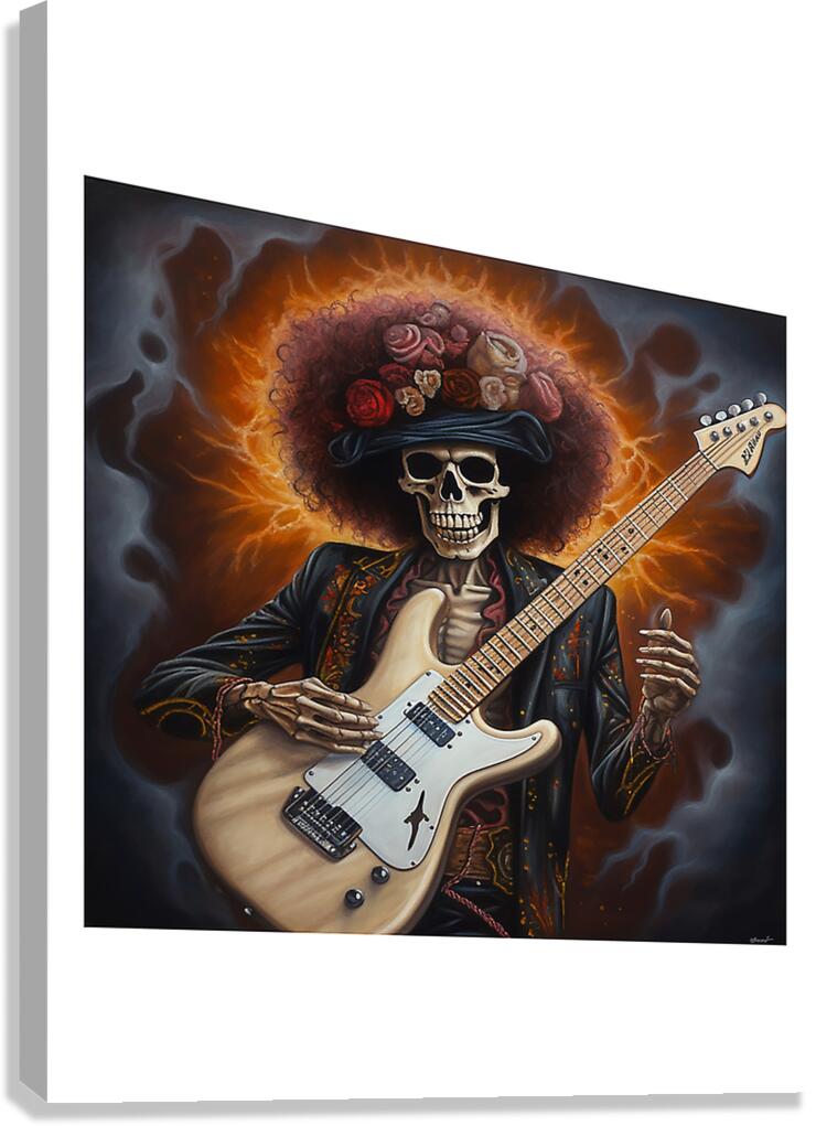 Jimi Hendrix 55 Canvas Print