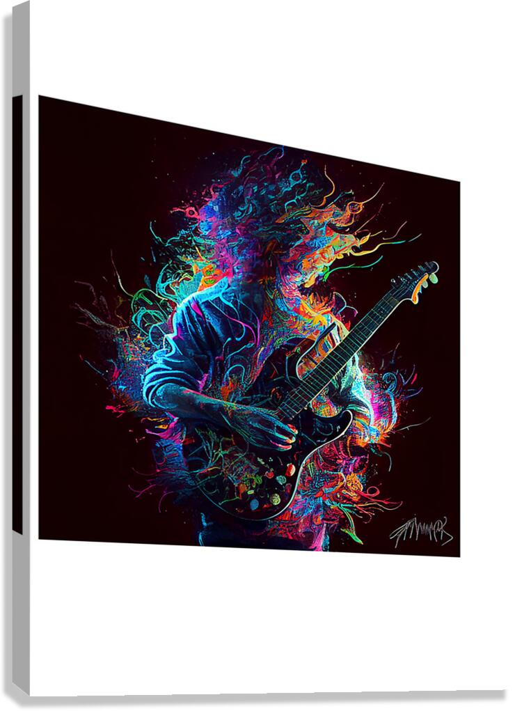 Jimi Hendrix 57 Canvas Print
