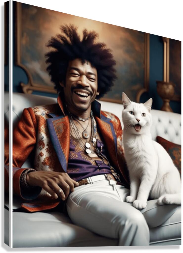Jimi Hendrix 59 Canvas Print