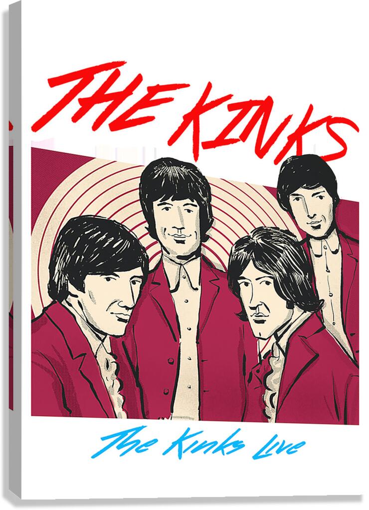 Kinks 2 Canvas Print