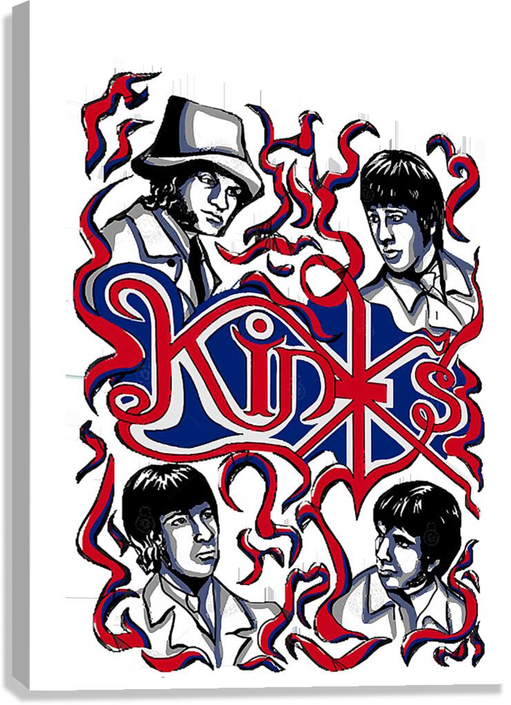 Kinks 16 Canvas Print