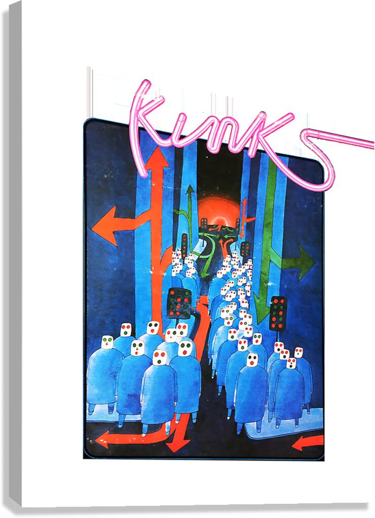 Kinks 19 Canvas Print