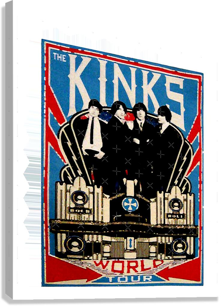 Kinks 22 Canvas Print