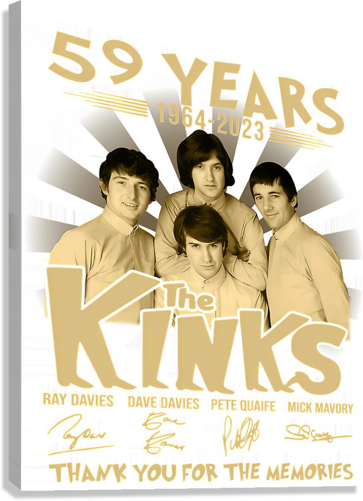 Kinks 24 Canvas Print